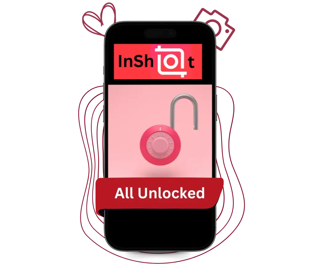 Aall unlocked feature of inshot mod apk