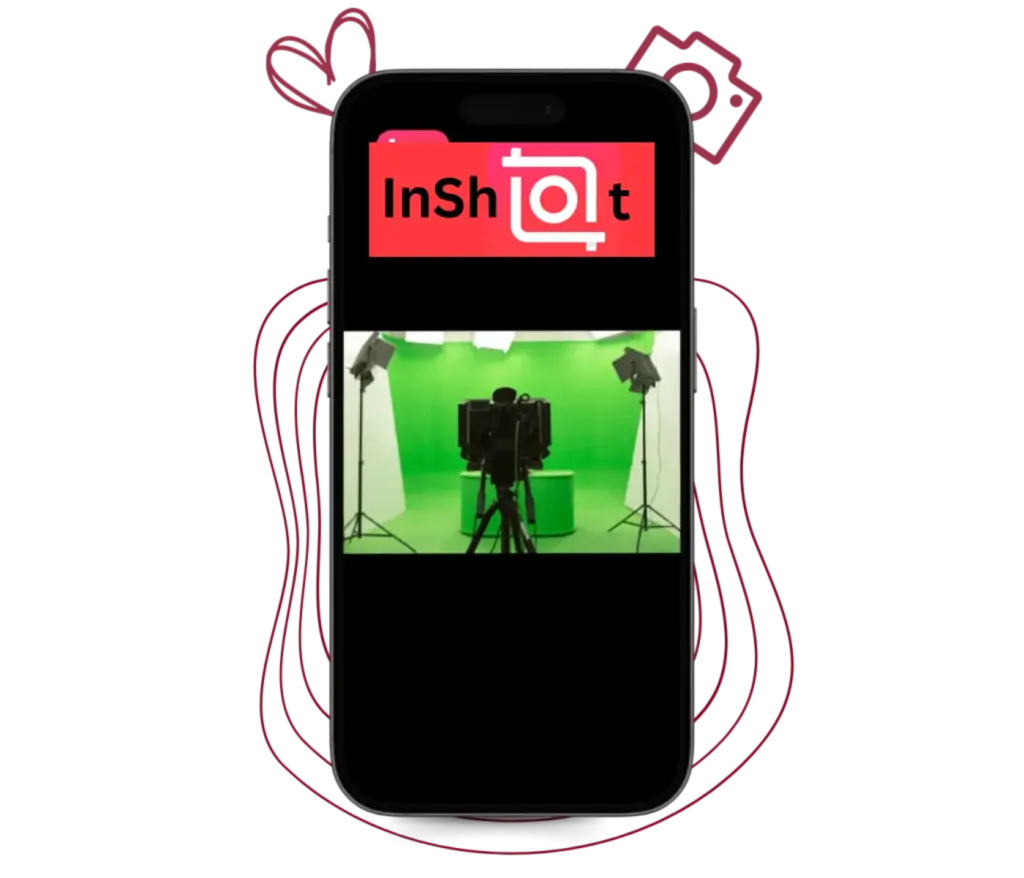 Chroma key feaure of inshot mod apk