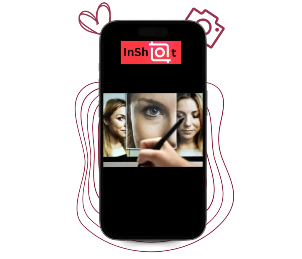 Image editing feature of of inshot mod apk