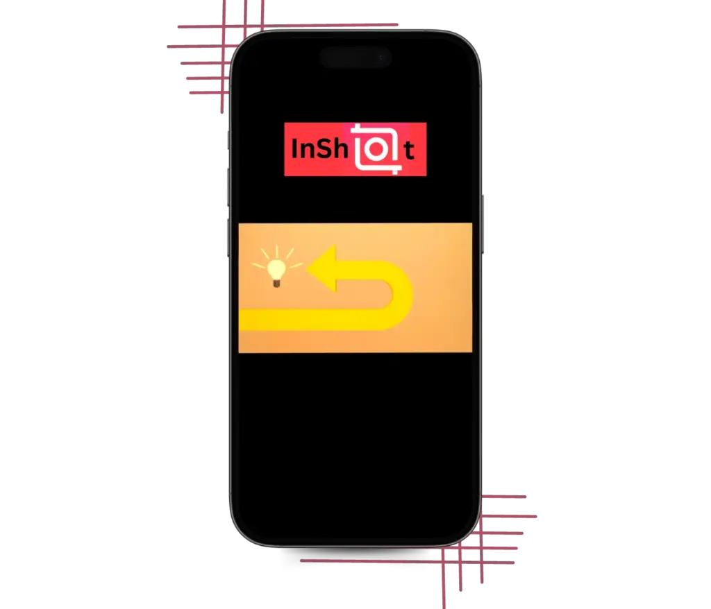 Video reverse feature of  inshot mod apk