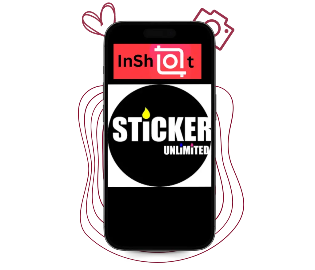 Unlimited stickers of inshot mod apk